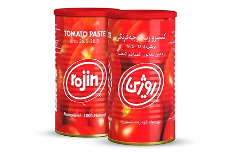 قیمت رب گوجه فرنگی روژین 800 گرمی + خرید باور نکردنی